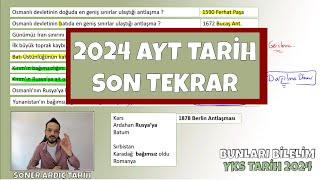 AYT TARİH SON TEKRAR - Özet - Nokta Atışı #ayttarih #ayttarih2024 #ykstarih