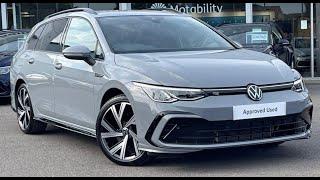 Approved Used Volkswagen Golf R-Line Estate 2.0 TDI 150PS in Grey | DC73NSK | Wrexham Volkswagen