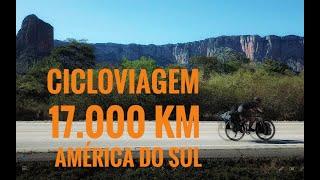 Cicloviagem competitiva - 17.000 Km - um ano - 6 países