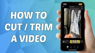 How to Cut or Trim a Video on iPhone! (iOS 17)