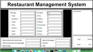 Python Tutorial - How to create Restaurant Management System by using Python