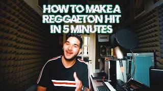 HOW TO MAKE A REGGAETON HIT IN 5 MINUTES!!! *funny*