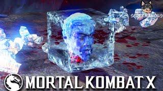 The Amazing Ice Cube Brutality! - Mortal Kombat X: "Sub-Zero" Gameplay