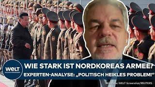 NORDKOREA: Wie stark ist Kim Jong Uns Armee? Experte: für Westen "politisch heikles Problem"