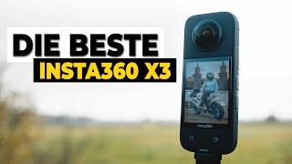 Insta360 X3 - Ist das die perfekte 360 Grad Cam? I MotoVlog REVIEW