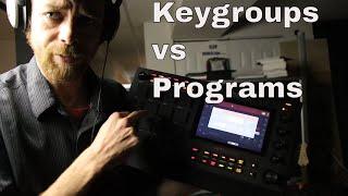 Understanding Mpc keygroups and Programs.