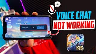 How to fix voice chat is not working issue in Mobile Legends on iPhone |  Fix ML Voice Chat Issues