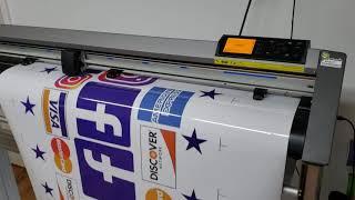 Graphtec CE6000-120 48in plotter - die cutting printed graphics