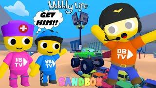 THE SANDBOX STADIUM HAS HUGE RAMPS IN WOBBLY LIFE