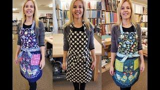 All About Aprons!!! Easy at Home Sewing Project from Jordan Fabrics