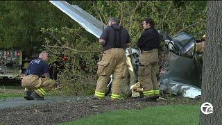 Single-engine plane crash in Novi sends pilot to hospital