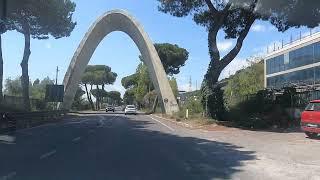 Scenic drive MASSA to CARRARA -  Italy 