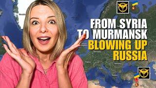 FROM SYRIA TO MURMANSK: UKRAINE BLOWING UP RUSSIA Vlog 808: War in Ukraine