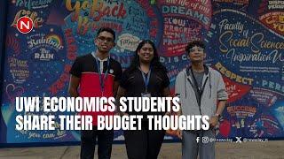 UWI economics students share their budget thoughts