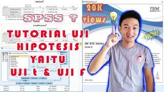 Cara uji hipotesis | Uji t dan Uji F