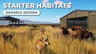 New batch starter habitats! Planet Zoo Console Edition