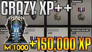 New FASTEST XP+ Method in COLD WAR! Black ops cold war rank up fast! 150,000 XP per hour!