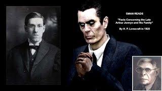 Gman reads - H.P. Lovecraft, Arthur Jermyn ch. 1/2