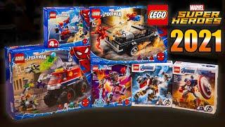 Every LEGO Super Heroes Marvel 2021 Set Reviewed (Winter Wave)