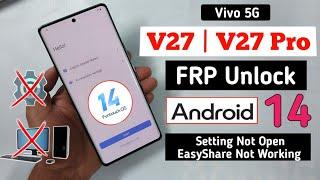 Vivo V27 Frp Bypass Without Pc | Vivo V27 Pro Frp Bypass Setting Not Working | Vivo V29 Frp Bypass