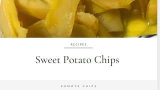 SWEET POTATO CHIPS | Kamote chips • vlog 102 • peanathz vlog