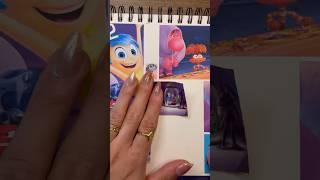 Inside out 2 ️ #insideout2 #scrapbook #asmr #journal #scrapbooking #disney #stickers #grid