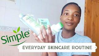 SIMPLE EVERYDAY SKINCARE ROUTINE | ALL 'SIMPLE' PRODUCTS