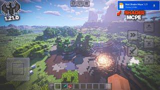 WoW! Shader MCPE 1.21 Work || Shader Minecraft PE 1.21+ [ No Clickbait ]