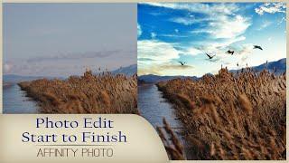 Photo editing with Affinity Photo from start to finish