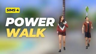 How to Power Walk - The Sims 4