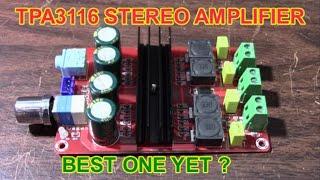 TPA3116 class D stereo amplifier board review - best one yet?