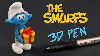 Jokey smurf - 3D pen creation