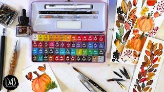 I’m GIVING AWAY these paints - PLUS AUTUMN LEAVES Bookmarks - PLUS BONUS TUTORIAL - PLUS 15% OFF NOW