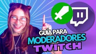 CÓMO MODERAR EN TWITCH?️ | Guía para Moderadores 2024