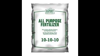 Expert Gardener All Purpose Plant Fertilizer, 10-10-10 Formula; 40 lbs