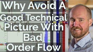 Why Avoid A Good Technical Picture With Bad Order Flow - Price Ladder Trading | Axia Futures