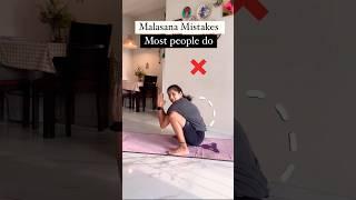 Malasana- Don’t do this Mistakes #malasana #yoga #mistakes #trending #tips