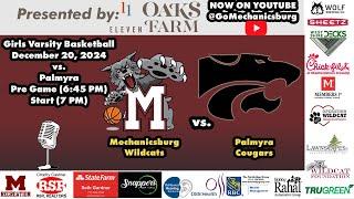 Varsity Girls Basketball vs Palmyra - Presented by 11 Oaks Farms in Newville (Dec. 20, 2024)