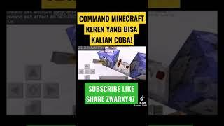 Command MINECRAFT Keren Yang Bisa Kalian Coba! #shorts #minecraft