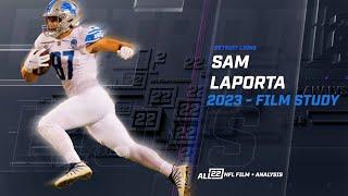 SAM LAPORTA'S HISTORIC ROOKIE YEAR SPARKED DETROIT IN 2023 - LIONS FILM STUDY #lions #detroit