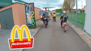 Im MC DRIVE mit den MOPEDS | Simson Motovlog