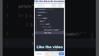 Coding Practice 14 B || numbers in Hallow Square-3|| NXT Wave|| CCBP || beginners problems || python