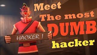 TF2 - The DUMBEST Hacker Ever! [ Delfy vs HACKER ]
