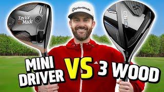 2024 Taylormade Mini Driver vs Qi10 3 Wood! Which one do you need?