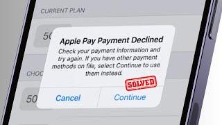 How to Fix Your Payment Method Was Declined App Store