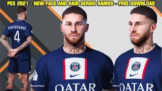 PES 2021 - NEW FACE AND HAIR SERGIO RAMOS + TATTOOS - 4K