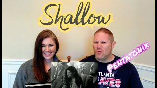 [OFFICIAL VIDEO] Shallow - Pentatonix REACTION
