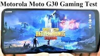 Motorola Moto G30 -  Hardcore Gaming Test and Review (PUBG, Call of Duty, Asphalt 9, Injustice 2)