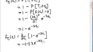 Poisson Processes: Exponential Interarrivals Property