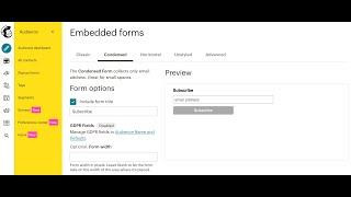 HOW TO CREATE AN EMBEDDED SIGN UP /SUBSCRIBE FORM IN MAILCHIMP || Email Marketing Tutorial 002